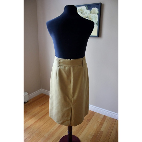 J.Crew Cotton Linen Tie Waist Skirt - Picture 6 of 6